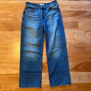 Madewell low-slung baggy jeans